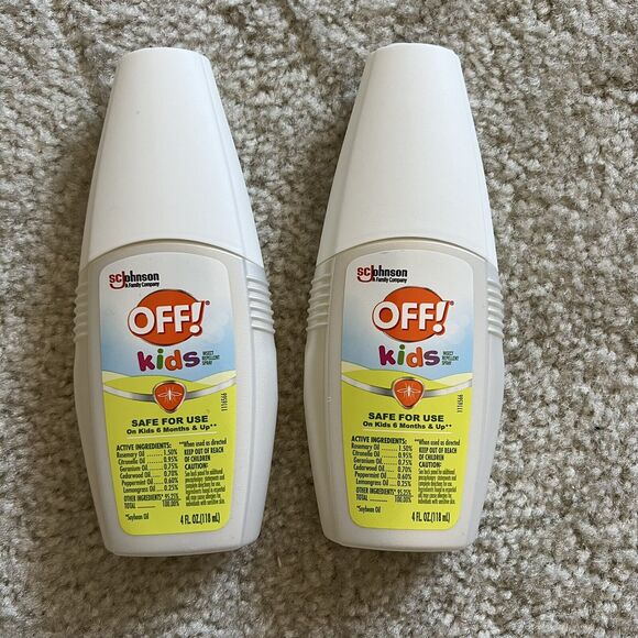 Off! Insect Repellant Spray for Kids 6 Months And Up 4oz (LOT of 2) - Picture 1 of 2